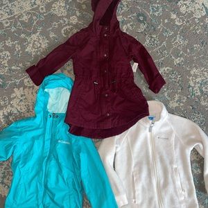 Girls size 6x/7 Jackets